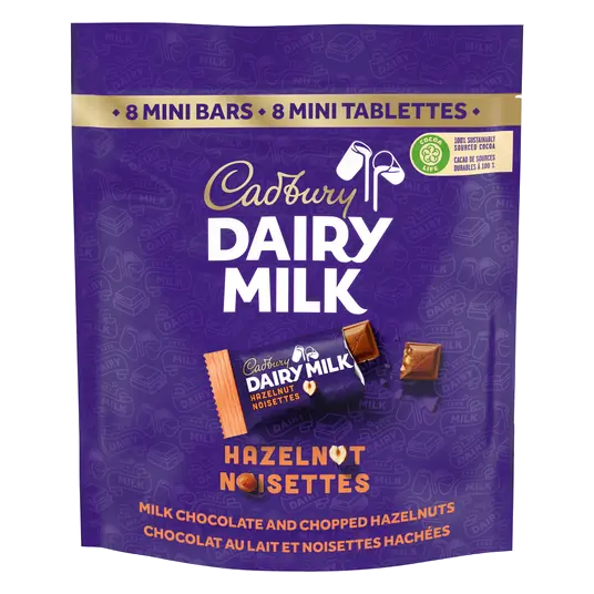 Mini Chocolate Bars Hazelnut 152 g
