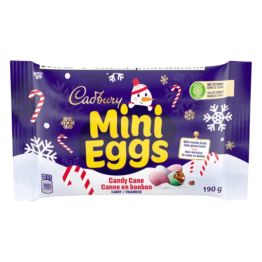 Candy Mini Eggs Candy Cane 190 g