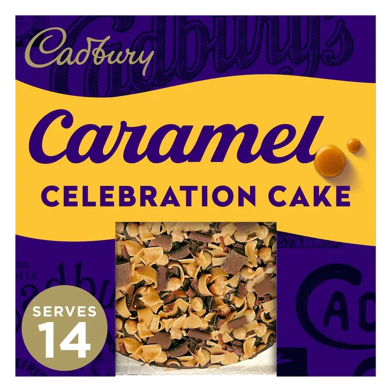 Caramel Celebration Cake Serves 14