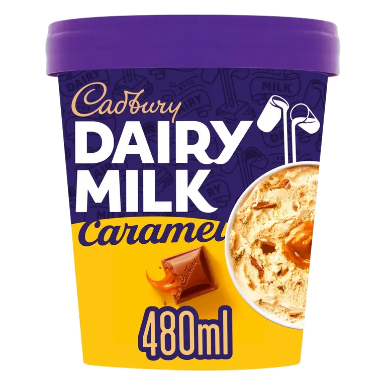 Caramel Ice Cream Tub