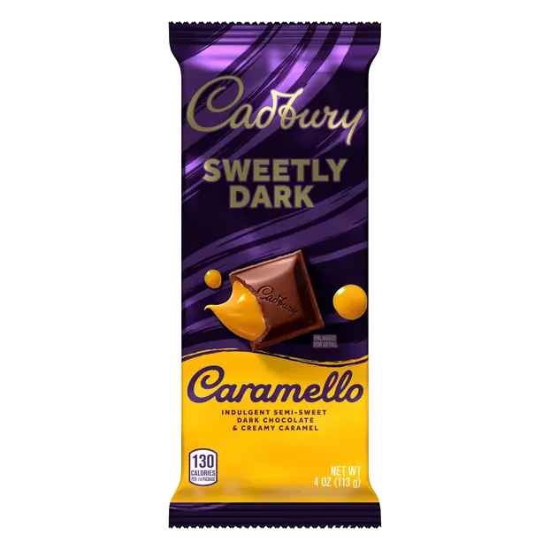 Caramello Sweetly Dark & Creamy Caramel Candy Bar
