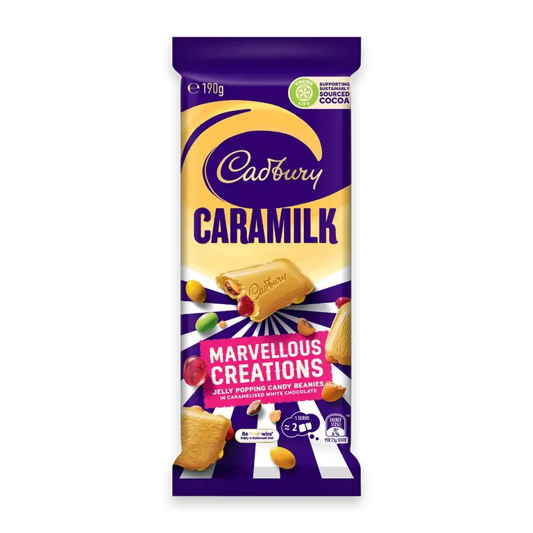 Caramilk Marvellous Creations Chocolate Block