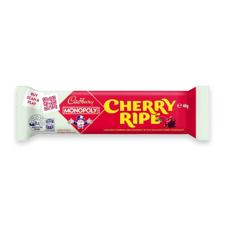 Cherry Ripe Dark Chocolate Bar