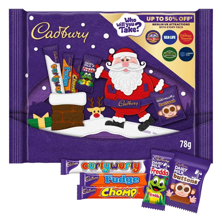 Chocolate Christmas Selection Pack 78g