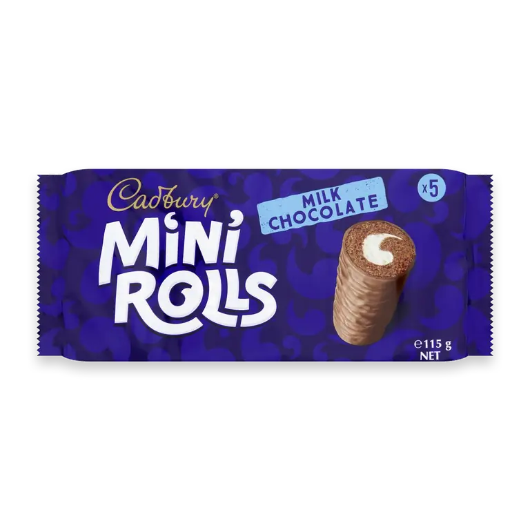 Chocolate Mini Rolls 115g