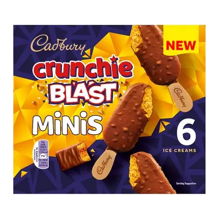 Crunchie Blast Minis Sticks