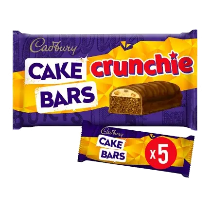 Crunchie Cake Bars