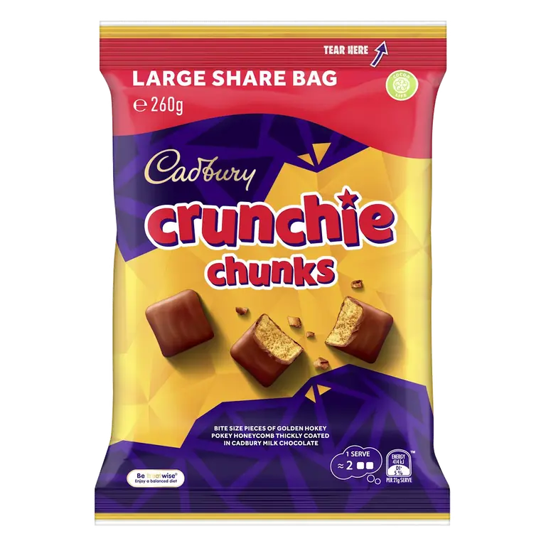 Crunchie Chunks Bites Sharebag