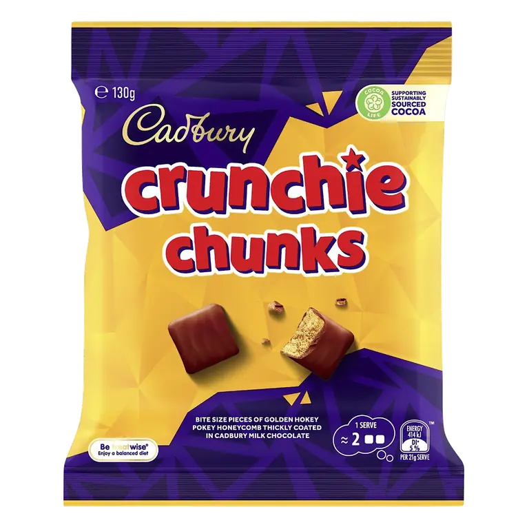 Crunchie Chunks Bites
