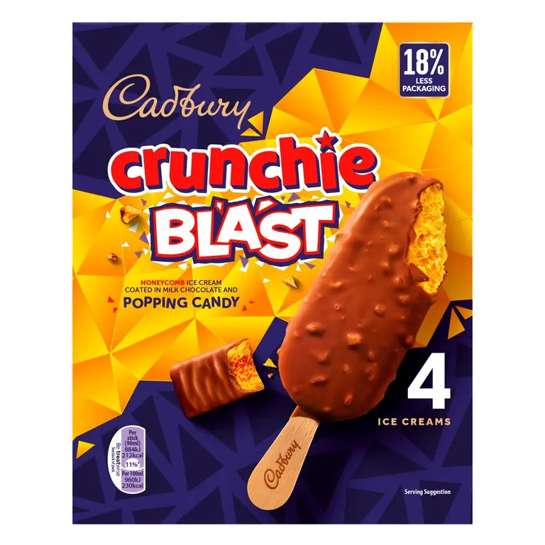 Crunchie Ice Cream Stick