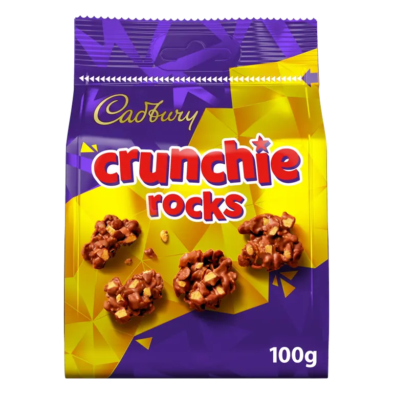 Cadbury Crunchie Rocks Chocolate Bag 100g