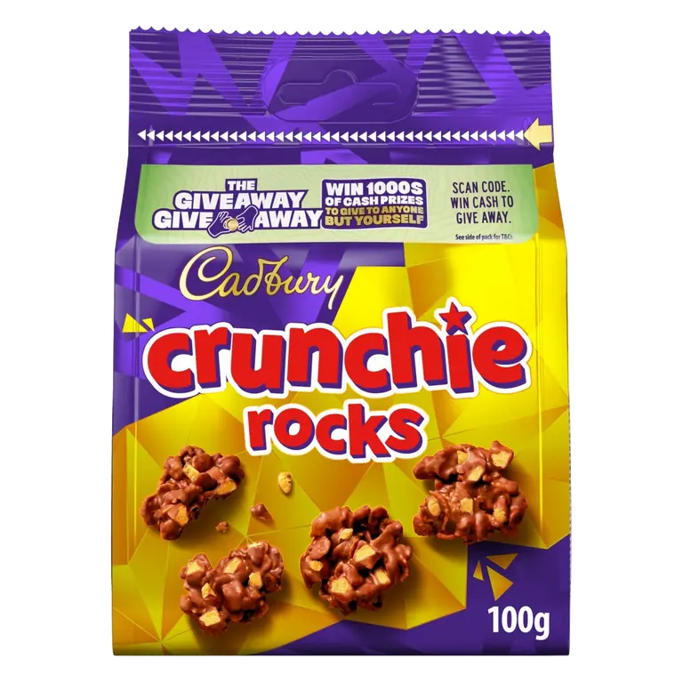 Crunchie Rocks Chocolate Bag