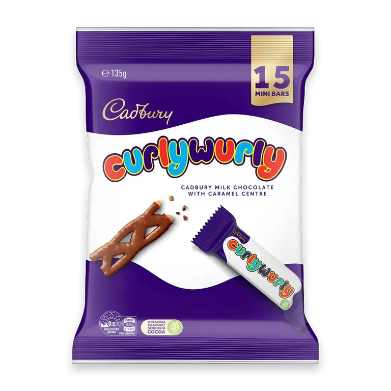 Curly Wurly Mini Bars