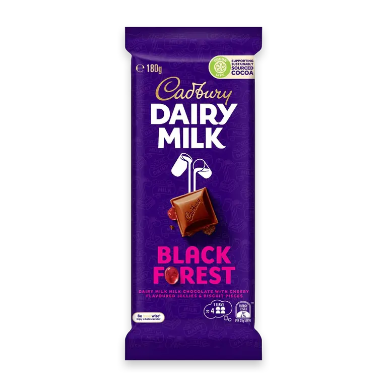 Dairy Milk Black Forest Chocolate Block