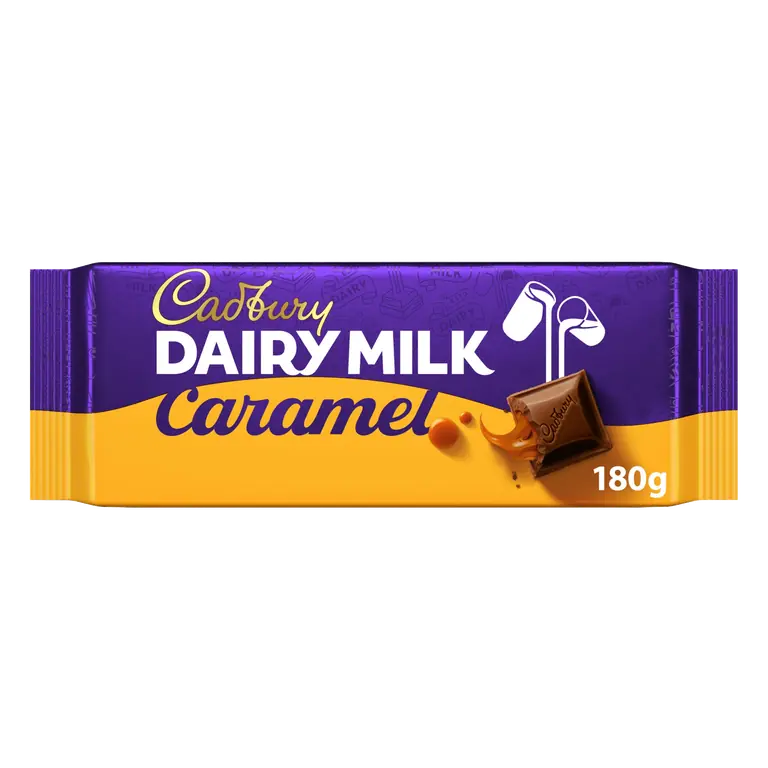 Cadbury Dairy Milk Caramel Chocolate Bar 180 g