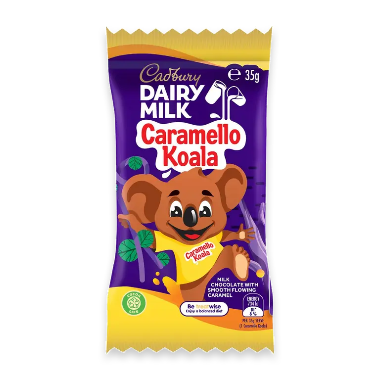 Dairy Milk Caramel Chocolate Caramello Koala
