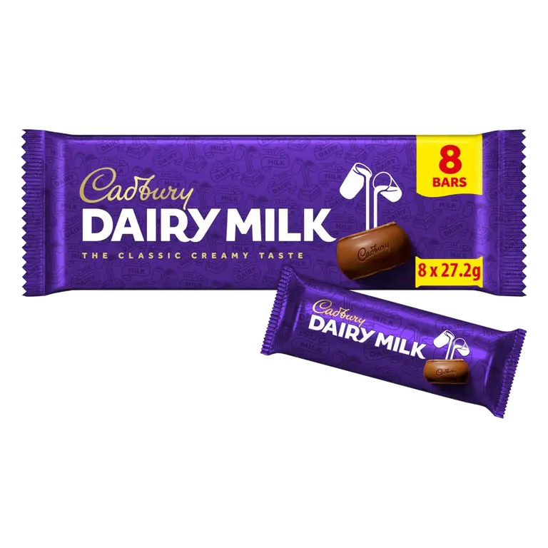 Dairy Milk Chocolate 8 Pack Multipack 217.6g