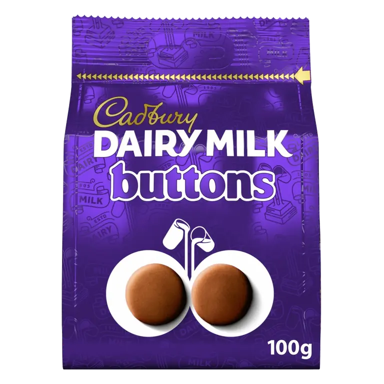 Dairy Milk Chocolate Buttons Bag