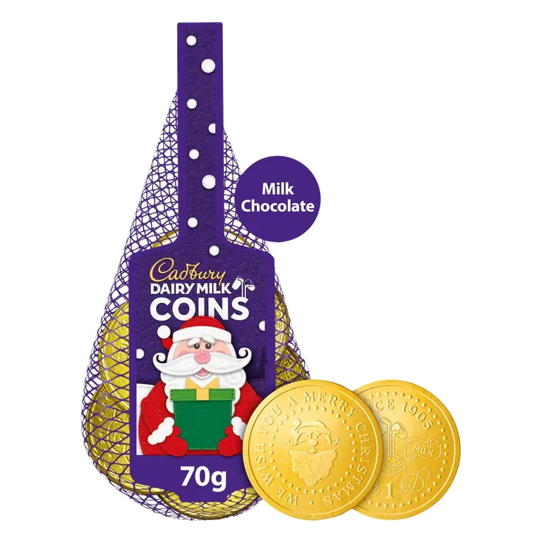 Dairy Milk Chocolate Coins Net 70g