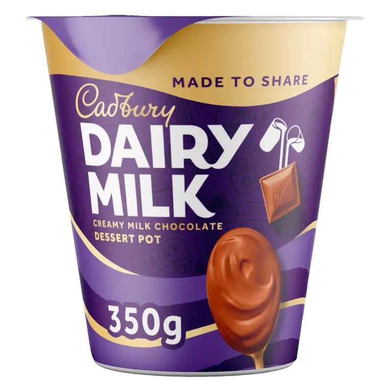 Dairy Milk Chocolate Dessert Big Pot 350g
