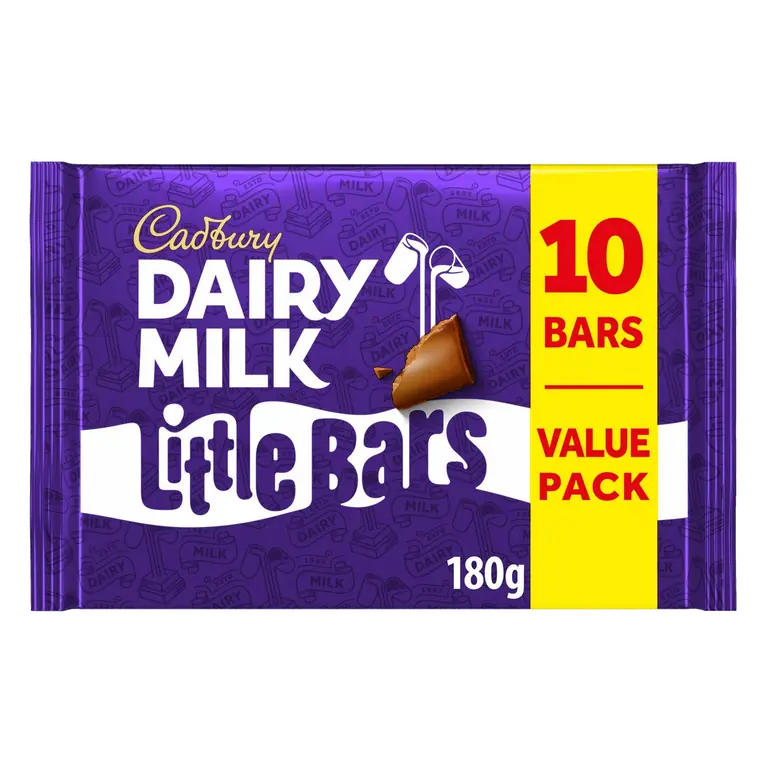 Dairy Milk Chocolate Little Bars Multipack x10 180g