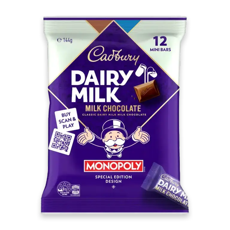 Dairy Milk Chocolate Mini Bars
