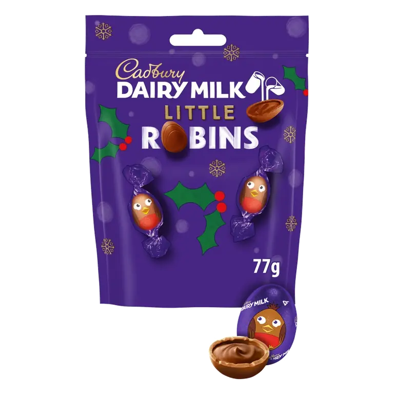 Dairy Milk Christmas Little Robins Bag 77g