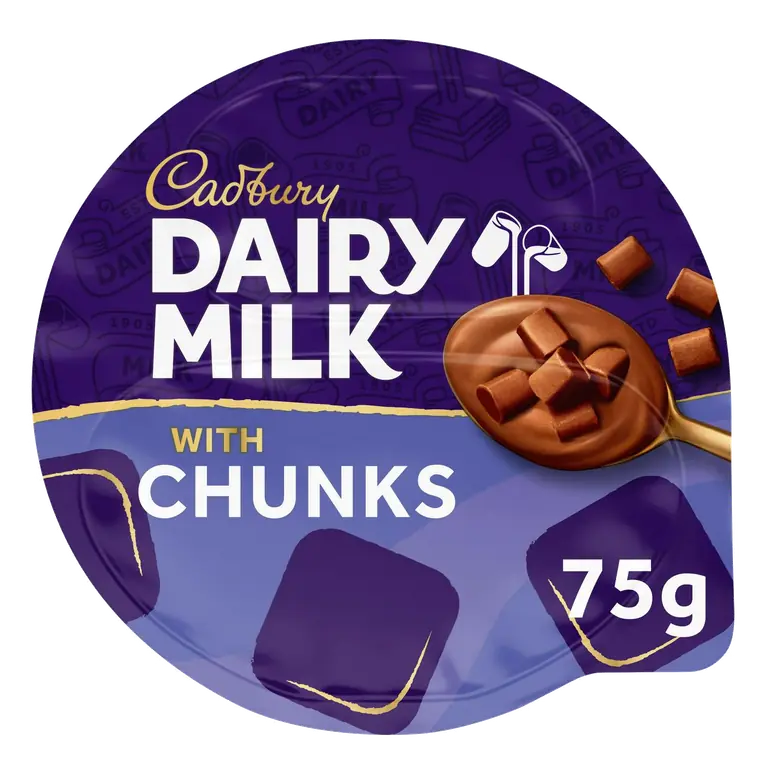 Dairy Milk Chunks Desserts 75g