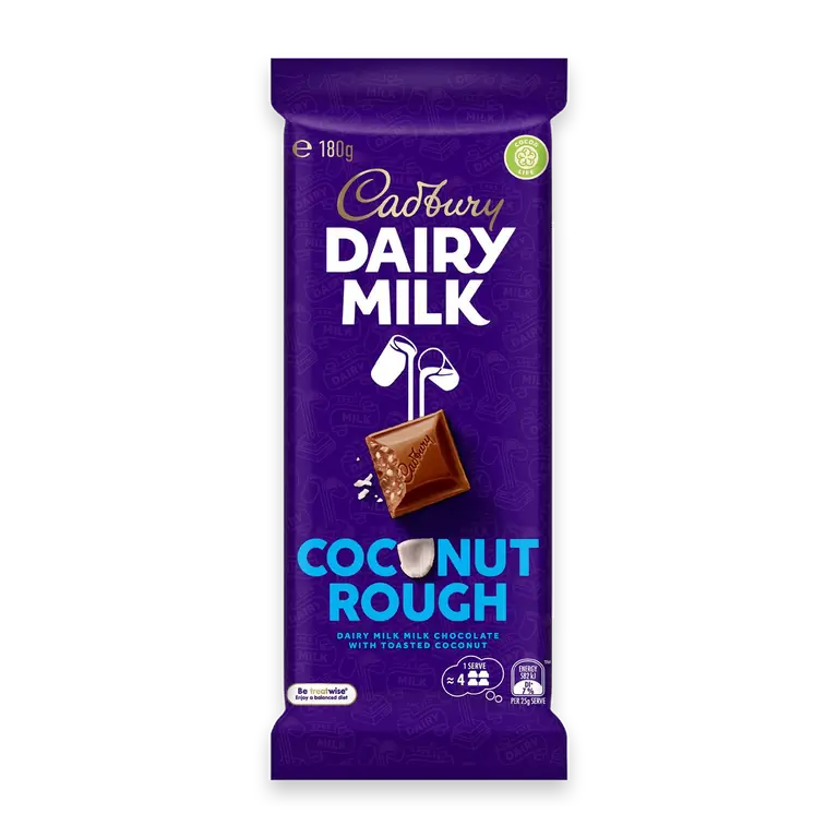 Dairy Milk Coconut Rough Chocolate Block