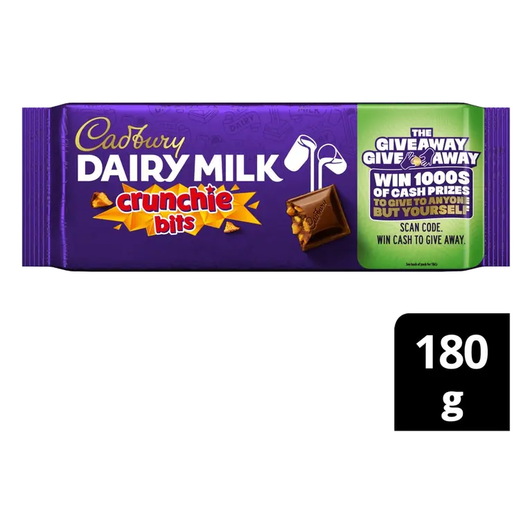 Dairy Milk Crunchie Bits Chocolate Bar