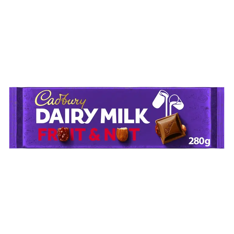Dairy Milk Fruit & Nut Chocolate Bar 280g