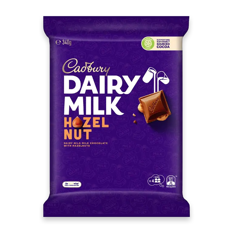 Dairy Milk Hazelnut Large Chocolate Block