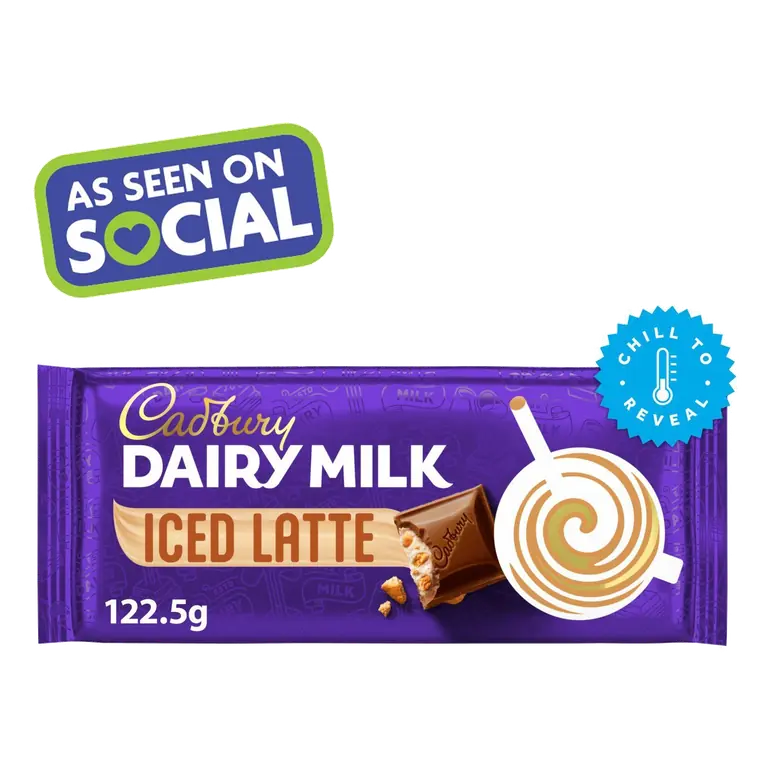 Dairy Milk Iced Latte Chocolate Bar 122.5g