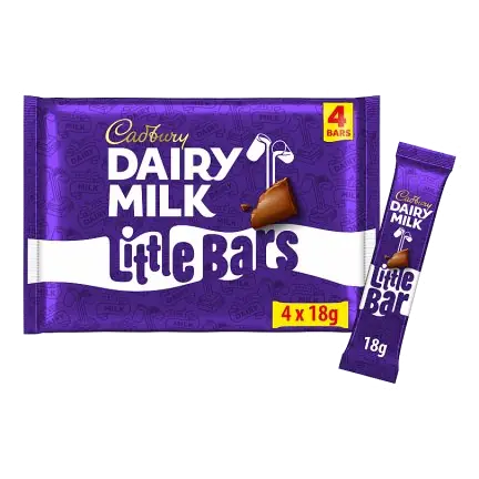 Dairy Milk Little Chocolate Bars 4 pack