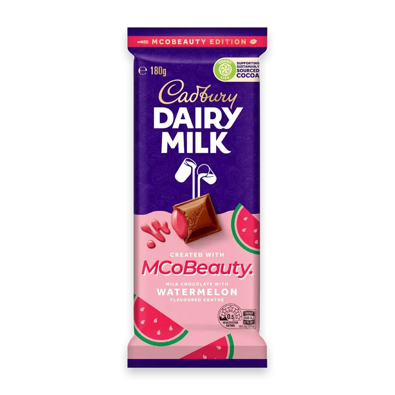 Dairy Milk MCoBeauty Watermelon Chocolate Block