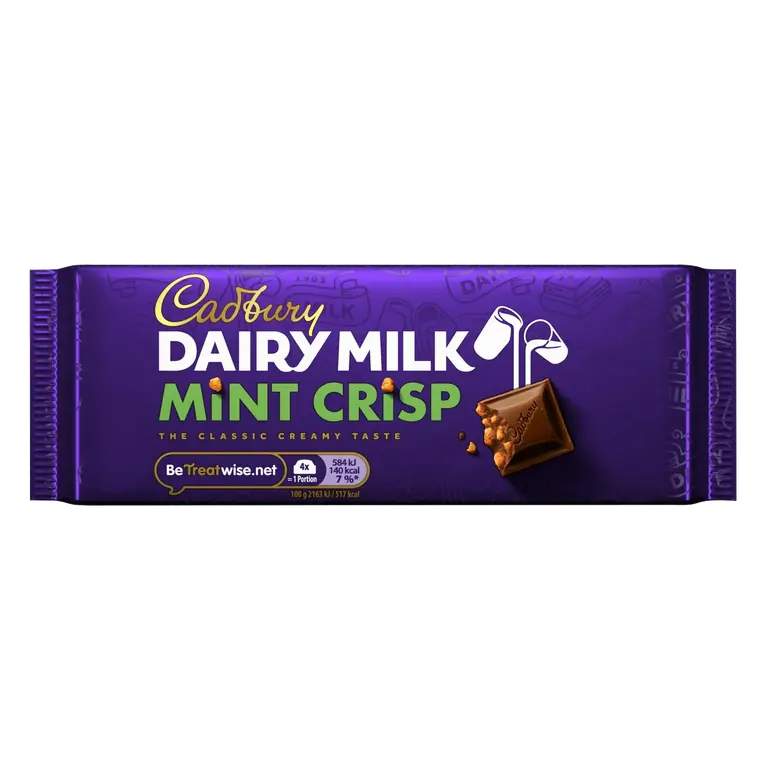 Dairy Milk Mint Crisp 54g