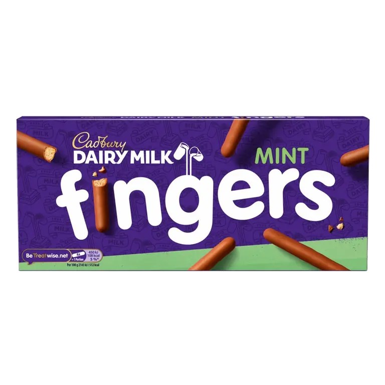 Dairy Milk Mint Fingers