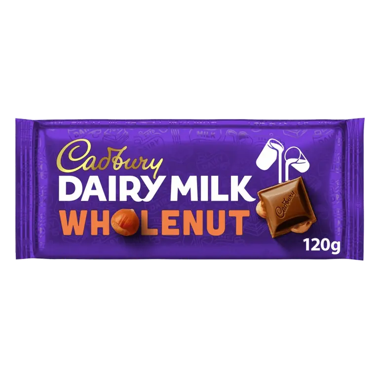 Dairy Milk Wholenut Chocolate Bar