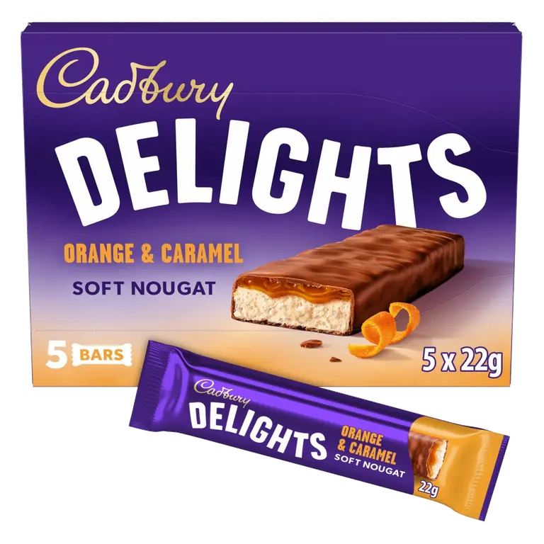Delights Chocolate Orange & Caramel 5 Pack Multipack
