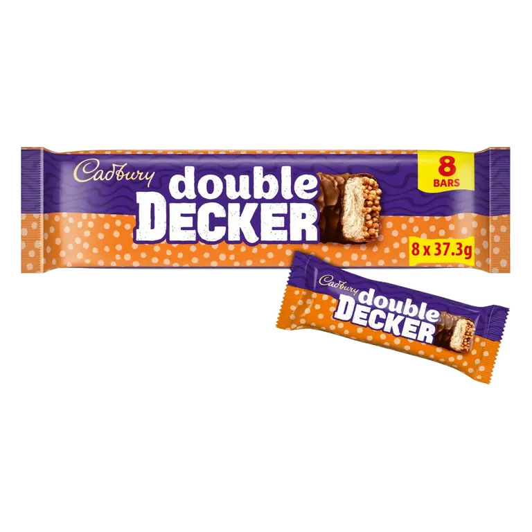 Double Decker Chocolate 8 Pack Multipack 298.4g