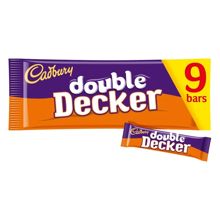 Double Decker Chocolate Bar Multipack 9 Pack