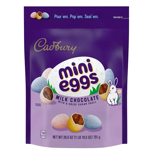 Eggs Mini Milk Chocolates with A Crisp Sugar Shell