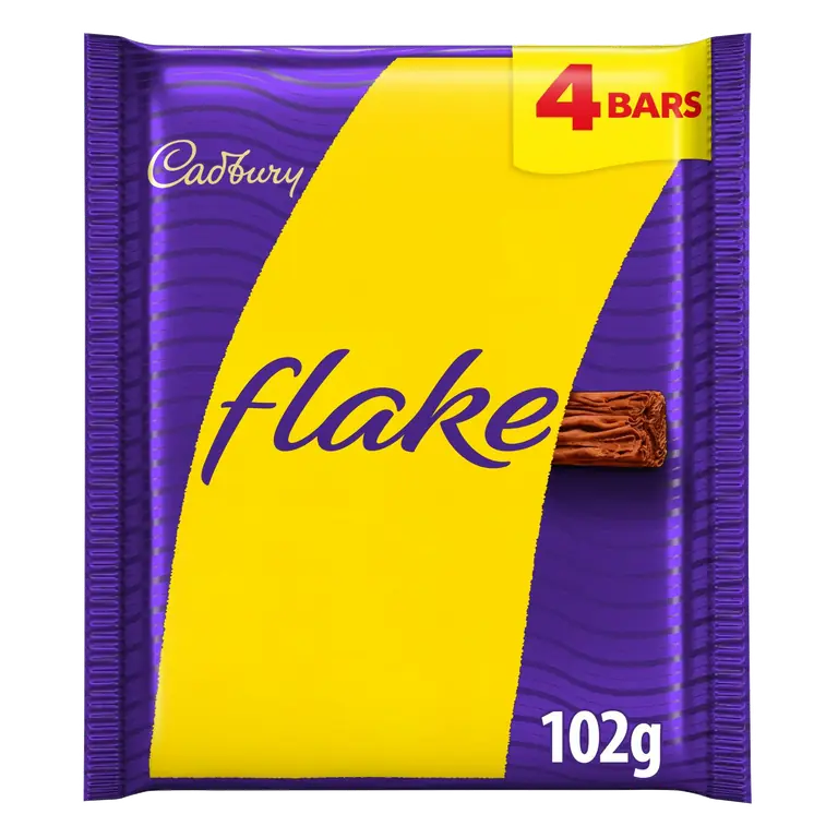 Flake 4 x 25.5g Multipack Chocolate Bar