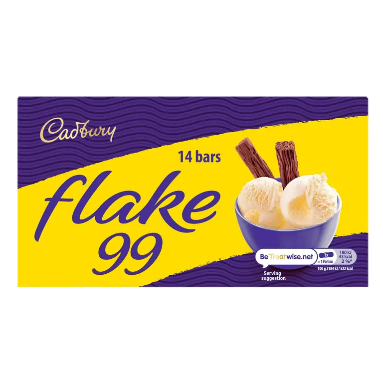 Flake 99 Chocolate Mini Bars x14 114g