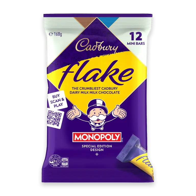 Flake Milk Chocolate Mini Bars