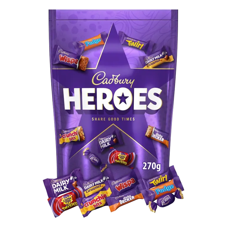 Heroes Chocolate Pouch 270g