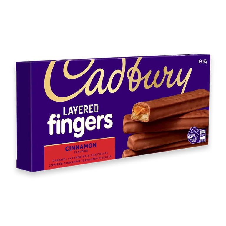 Layered Fingers Biscuits Cinnamon