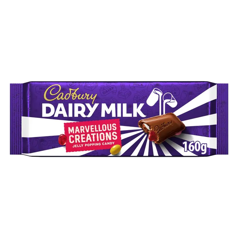 Marvellous Creations Jelly Pop Candy Chocolate Bar