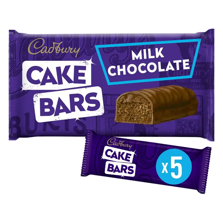 Milk Chocolate Cake Bars Multipack Snack 5pk