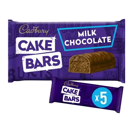Milk Chocolate Cake Bars